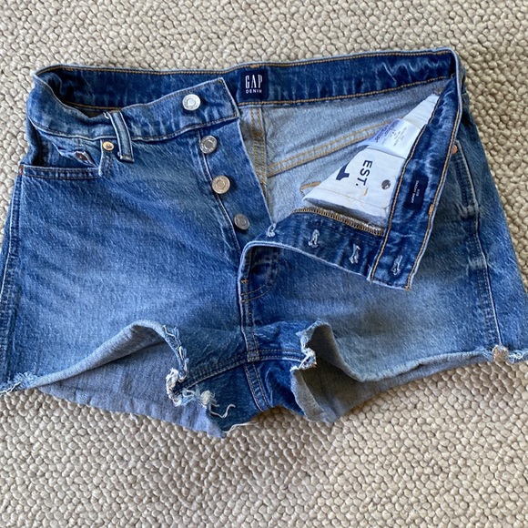 Gap high waisted button fly jeans - Picture 4 of 5